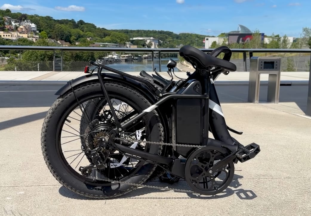 Customer photo review of Touroll S3/S3 Pro Folding Fat Tire Electric Bike