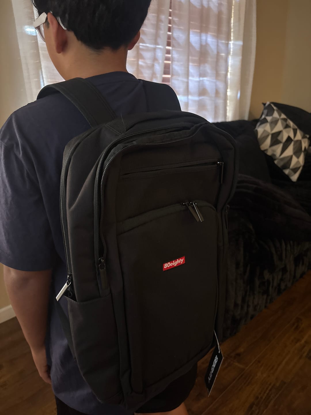 Customer photo review of 80Eighty® Premium Backpack