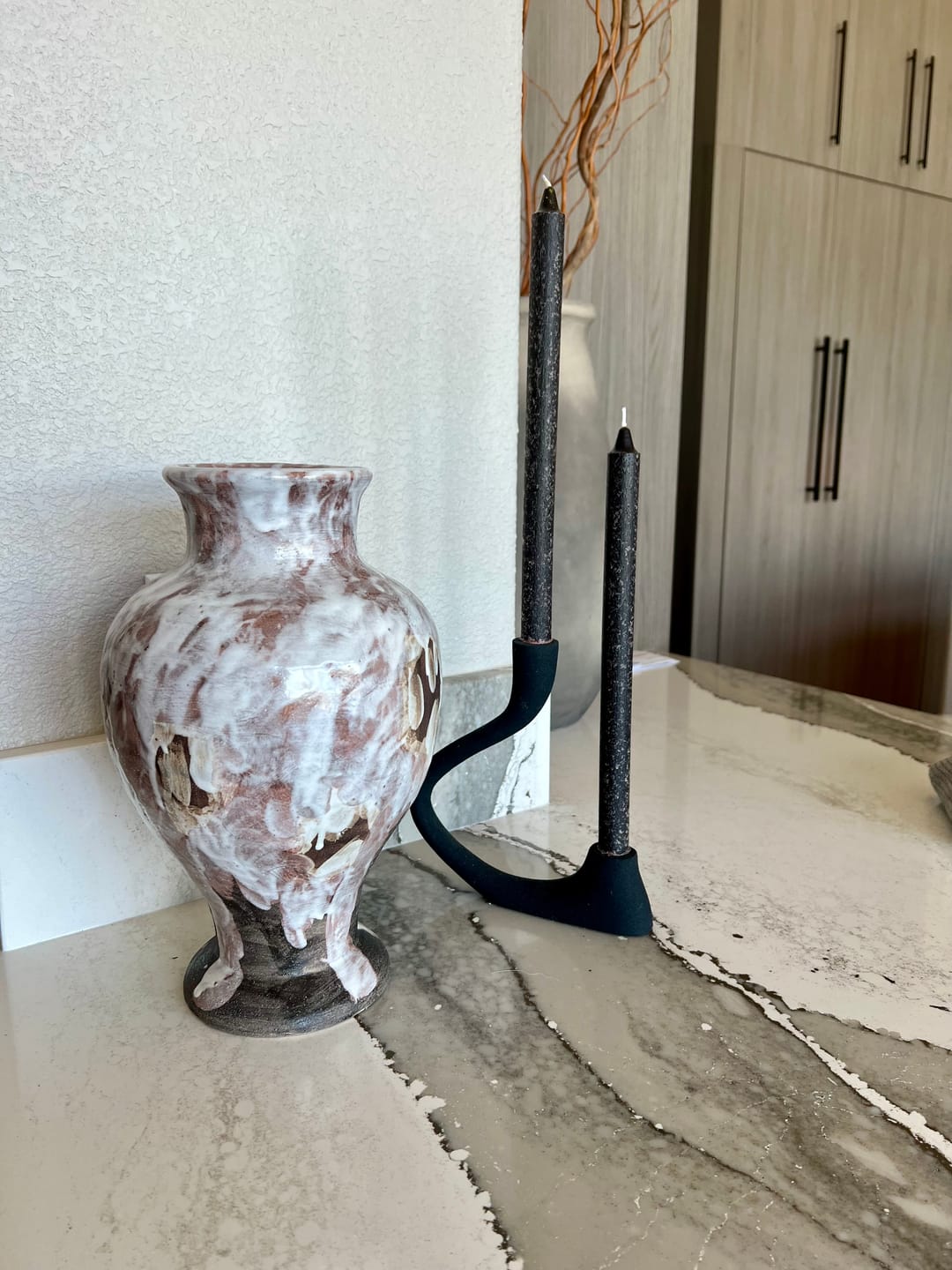 Customer photo review of Ari Ceramic Vase - Classical Luxury Decor 12.6"H