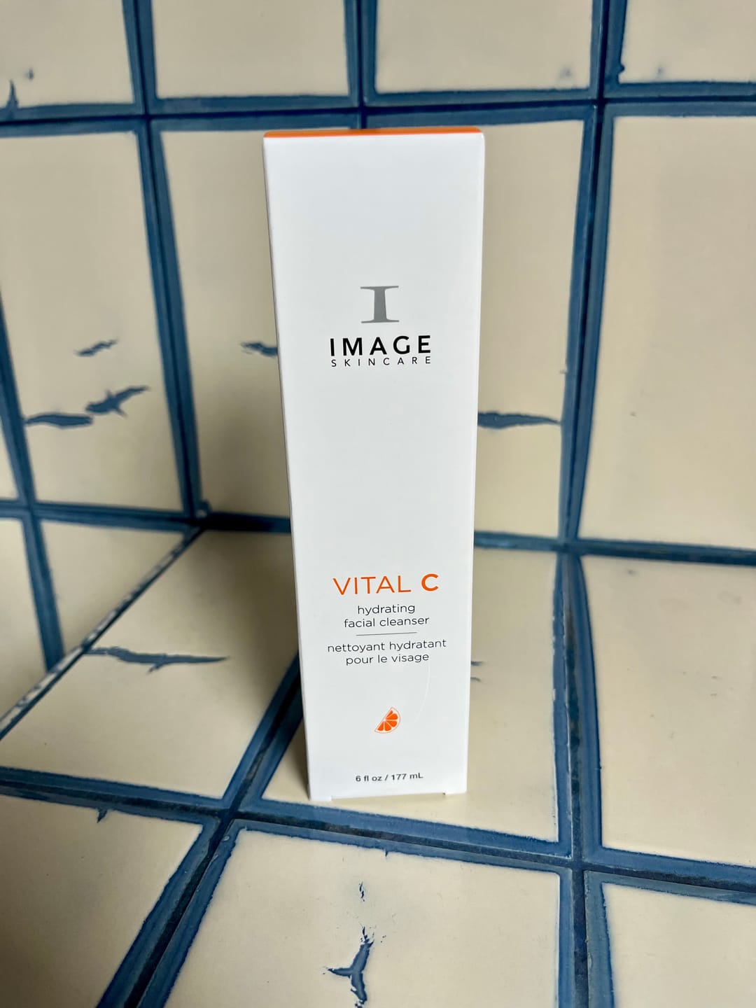 Customer photo review of Hydrating Facial Cleanser