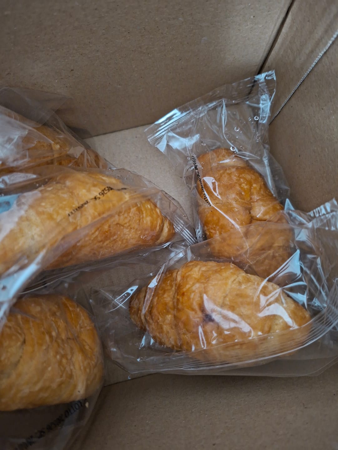 Customer photo review of 15 Cornetti proteici ripieni di purea alla fragola