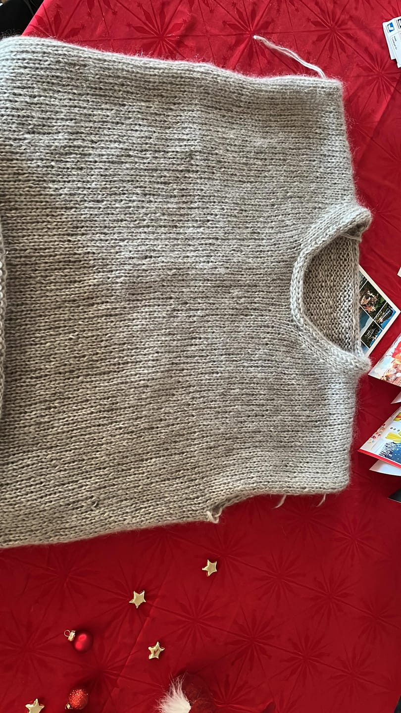 Customer photo review of Strickanleitung - Quickyslipover