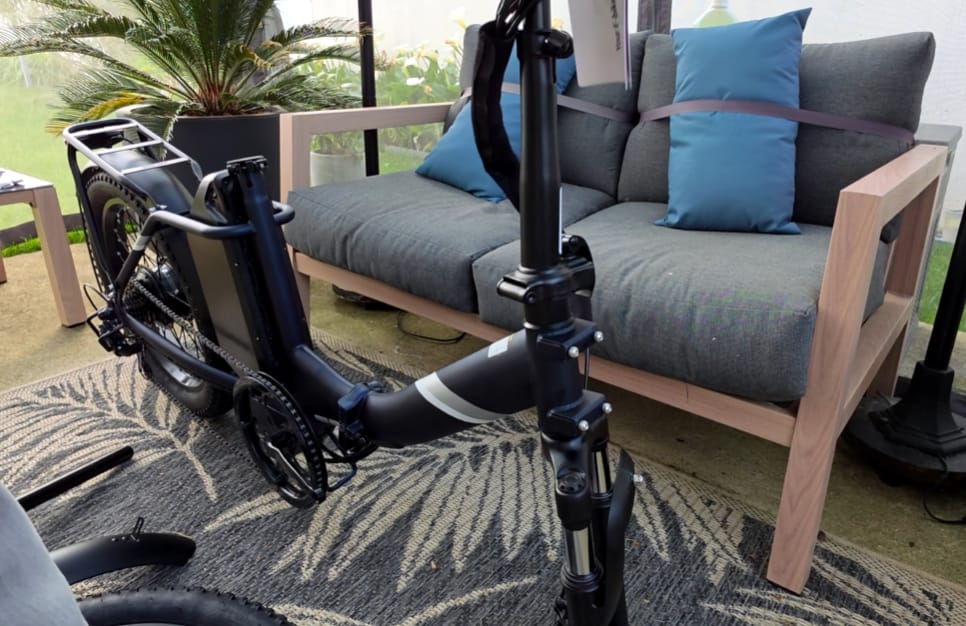 Customer photo review of Touroll S3/S3 Pro Folding Fat Tire Electric Bike