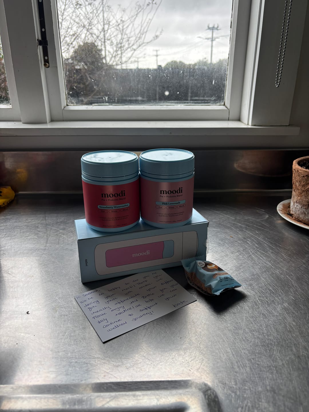Customer photo review of Favourites Pre + Probiotic Bundle