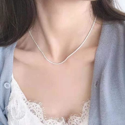Customer photo review of Sparkling Beauty Necklace