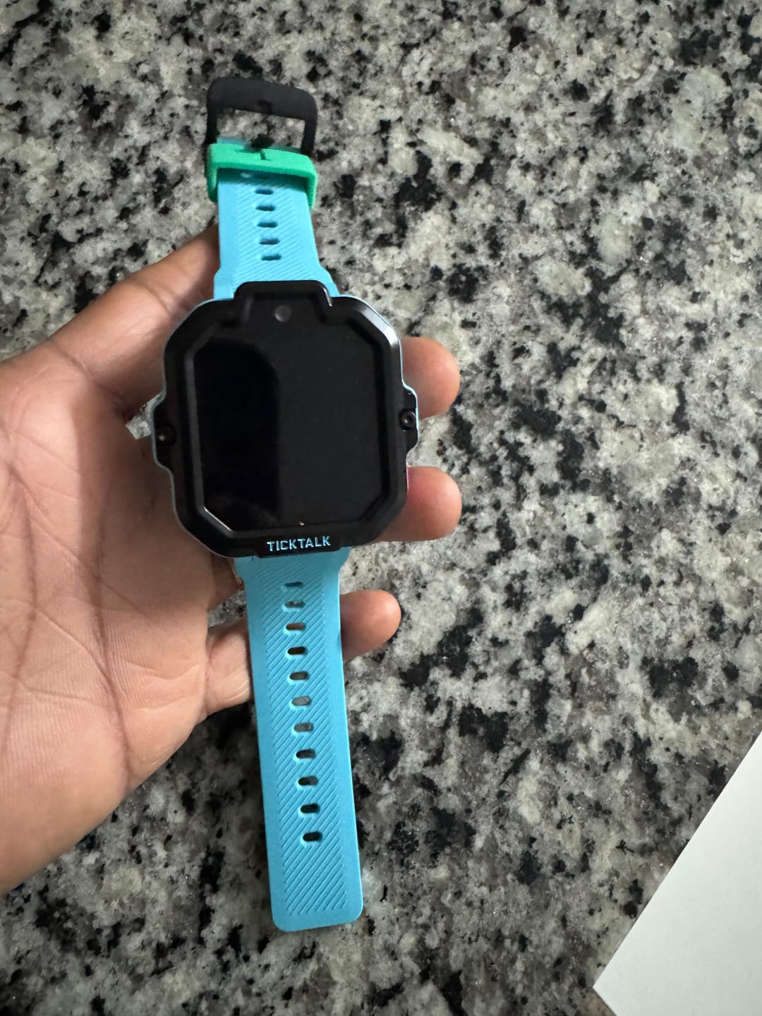 Customer photo review of TickTalk 5 Kids GPS Smartwatch with Calling & SOS