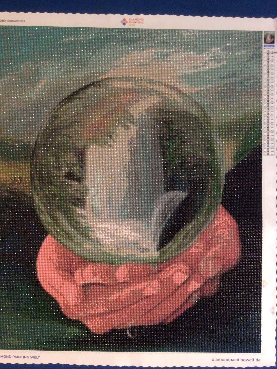 Customer photo review of Diamond Painting eigenes Bild