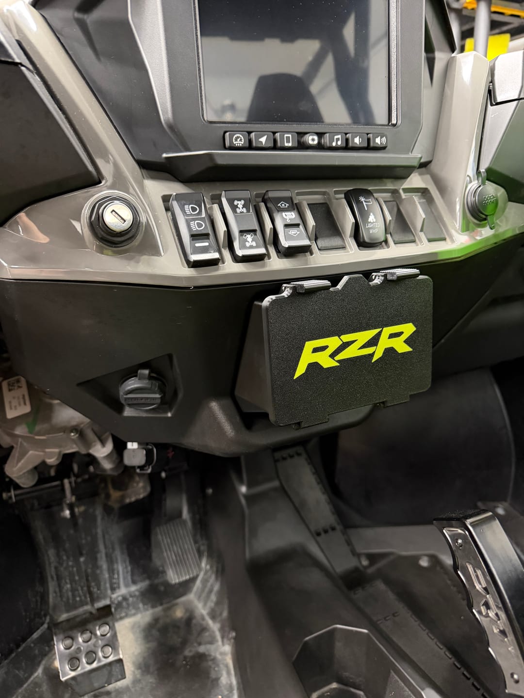 Customer photo review of Stash Box for 2024–2026 Polaris RZR XP 1000 – Factory-Fit Storage