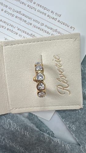 Customer photo review of Anello "Mano sul cuore"