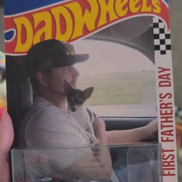 Customer photo review of Personalized Lover's Toy Dream Car Dad's Toy Dream Car Packaging Best Gift for Dad,Husband,Boyfriend
