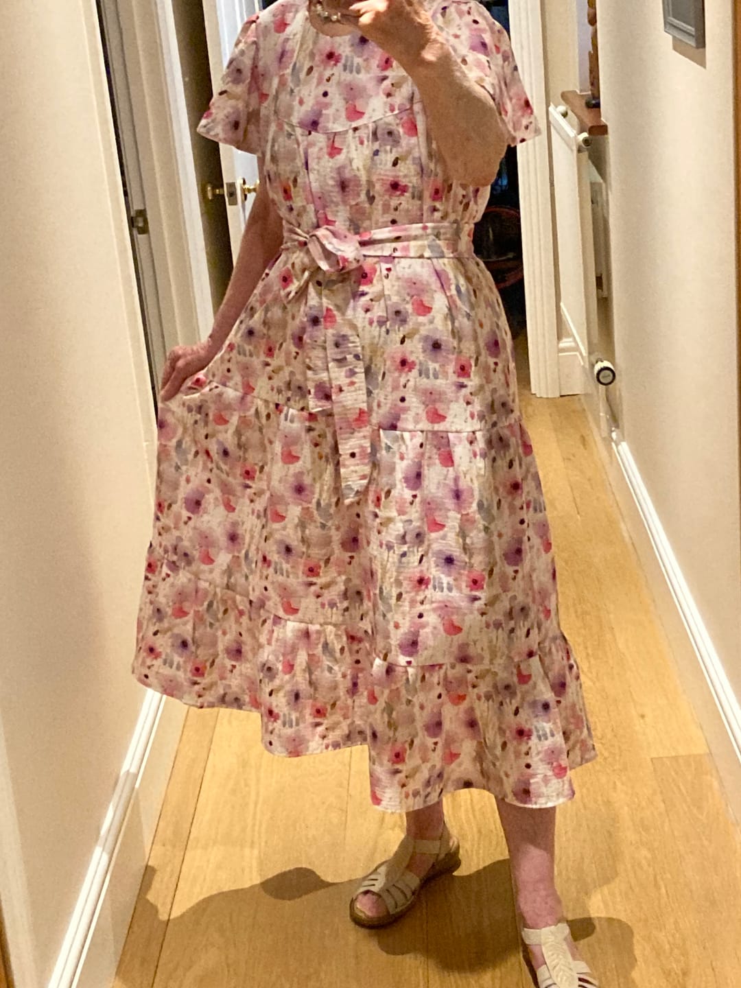 Customer photo review of Charming Garden Double Gauze Fabric