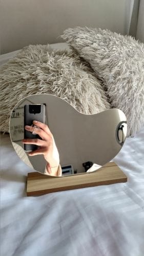 Customer photo review of Aura Minimalist Mirror