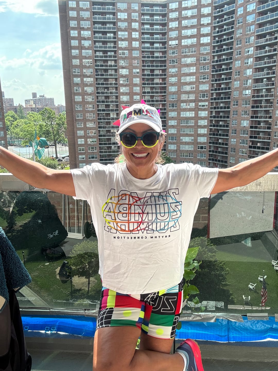Customer photo review of Worldwide High Low Crew Neck Top