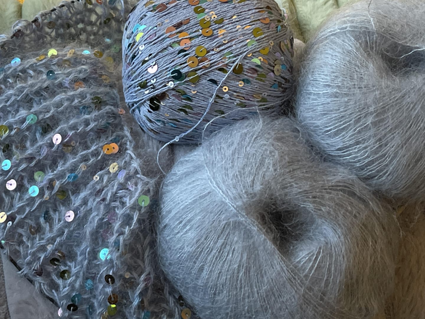 Customer photo review of Strickanleitung - Emiscarf