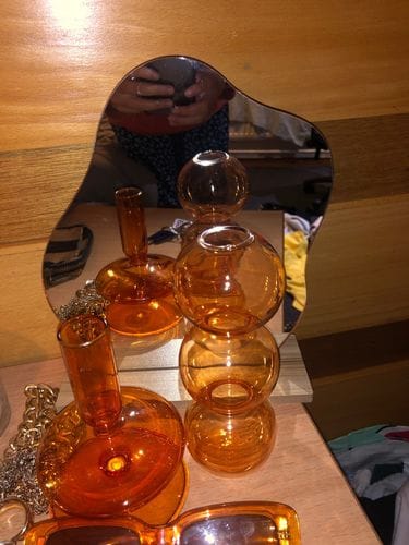 Customer photo review of Aura Minimalist Mirror