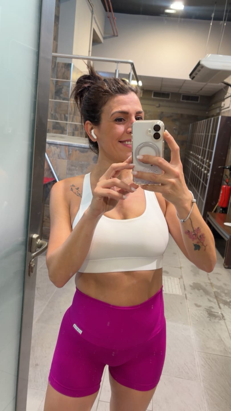 Customer photo review of Shorts All-Up Purple