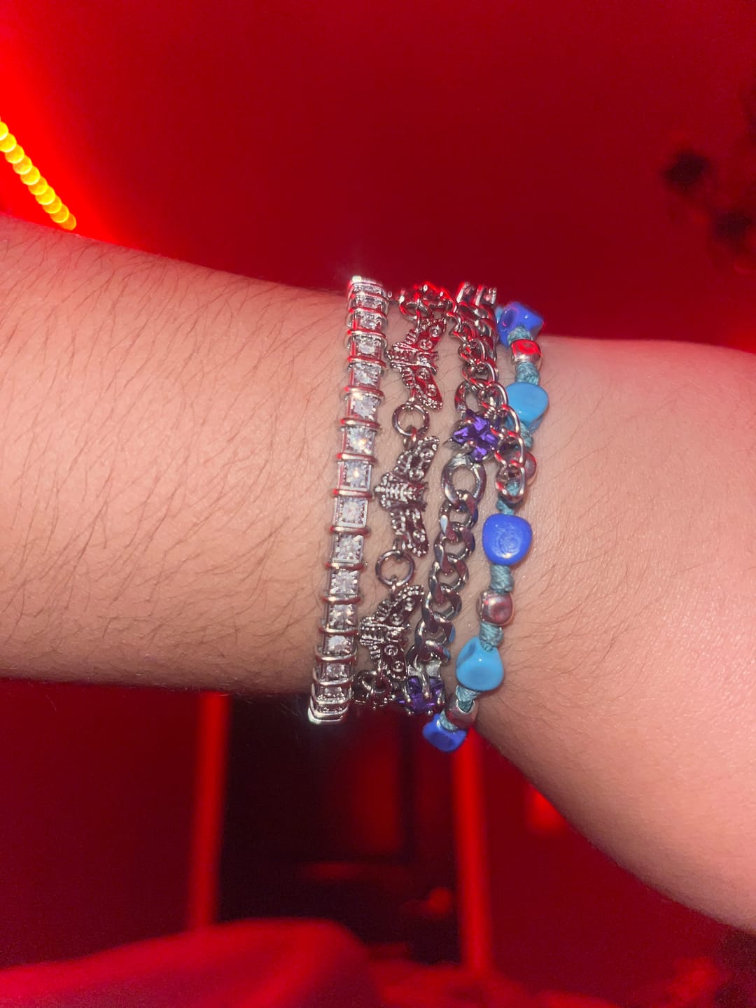 Customer photo review of MOTH BRACELET