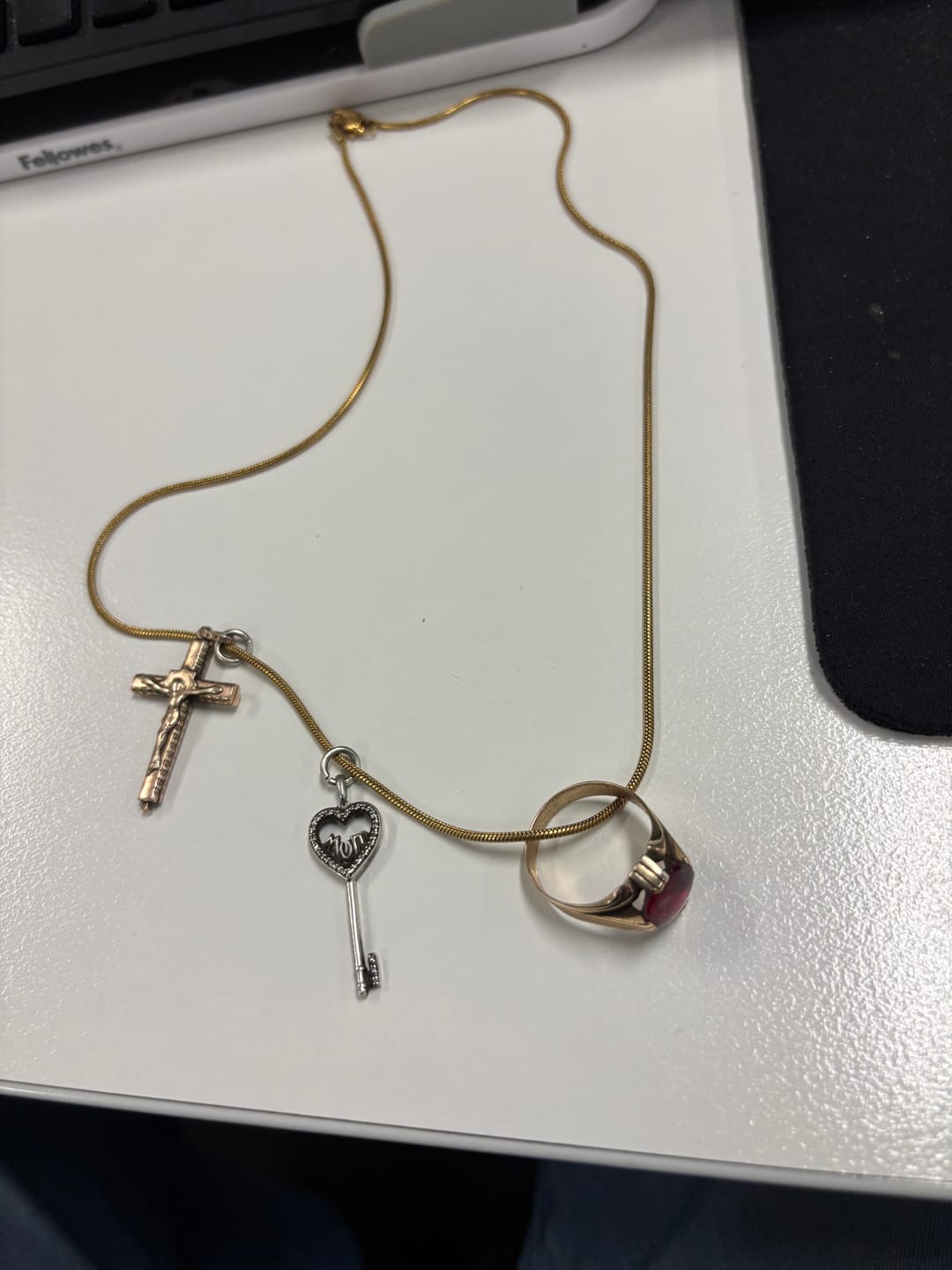 Customer photo review of Snake Chain (Gold) 2mm