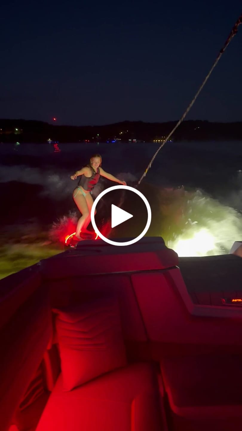Customer video review of LED WAKESURF SYSTEM
