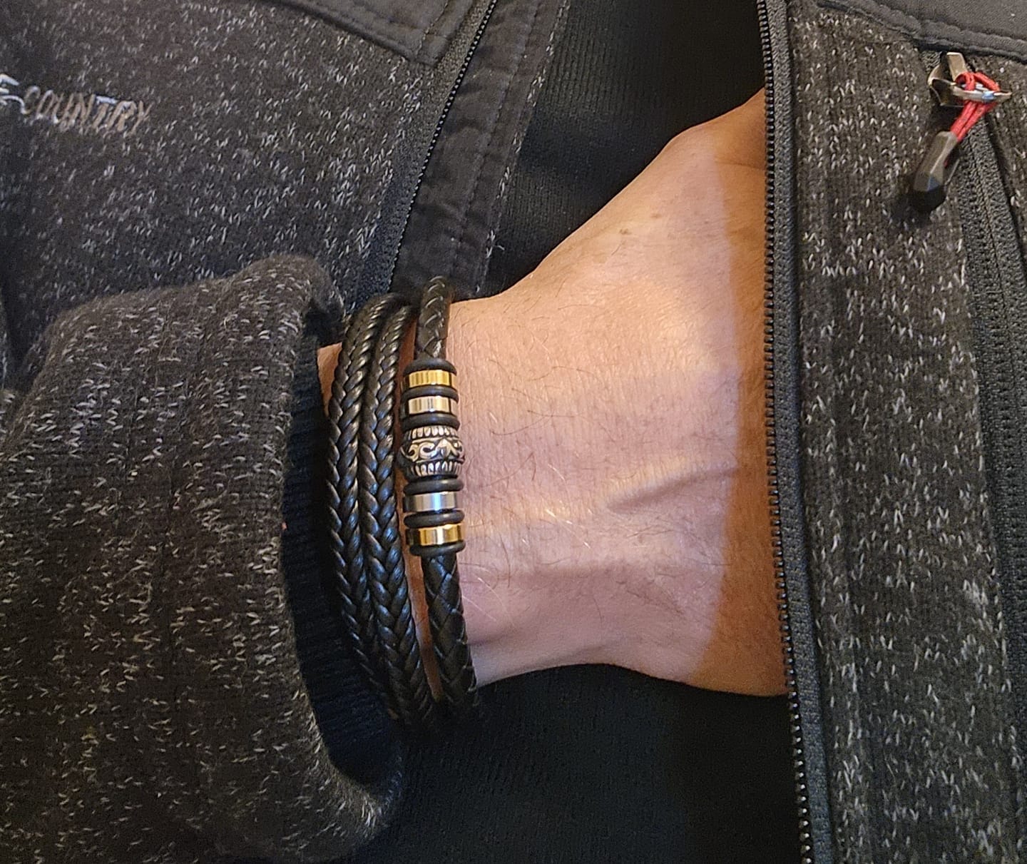 Customer photo review of Armband mit Gravur „Für meinen Enkel“