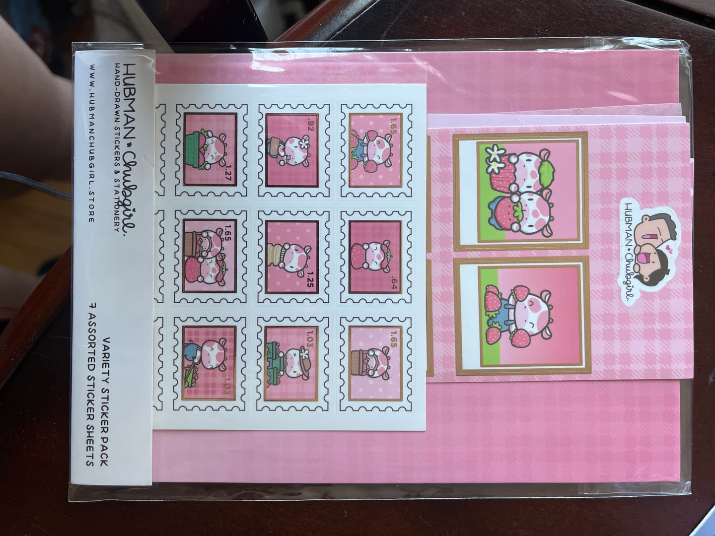 Customer photo review of Strawberry Harvest Variety Sticker Pack