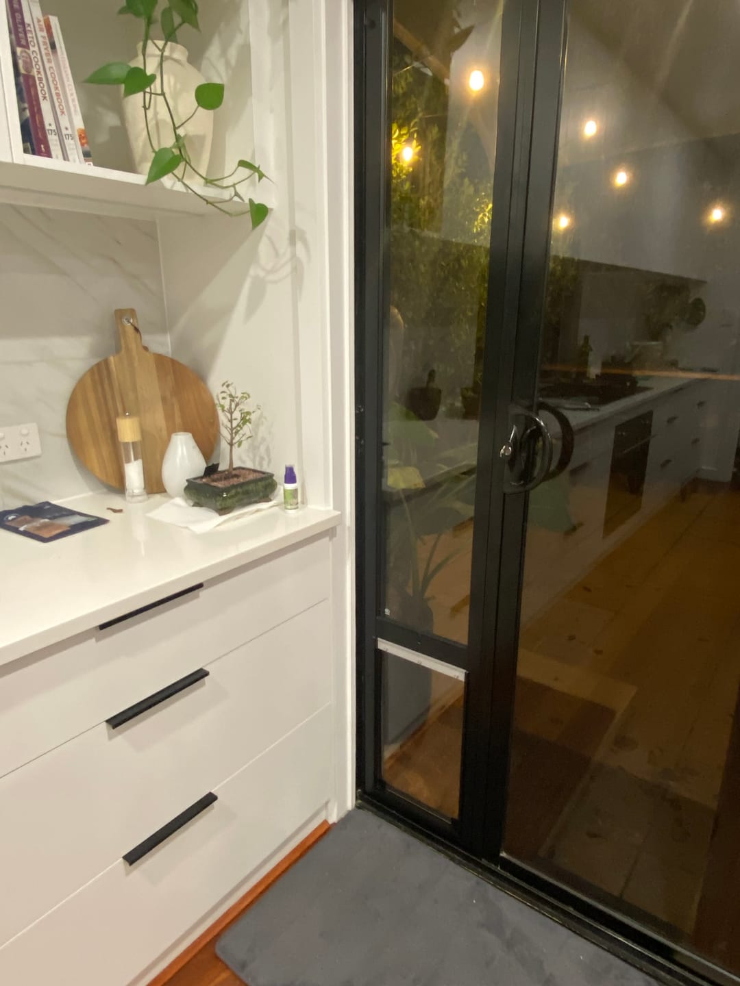 Customer photo review of Pet Door Inserts