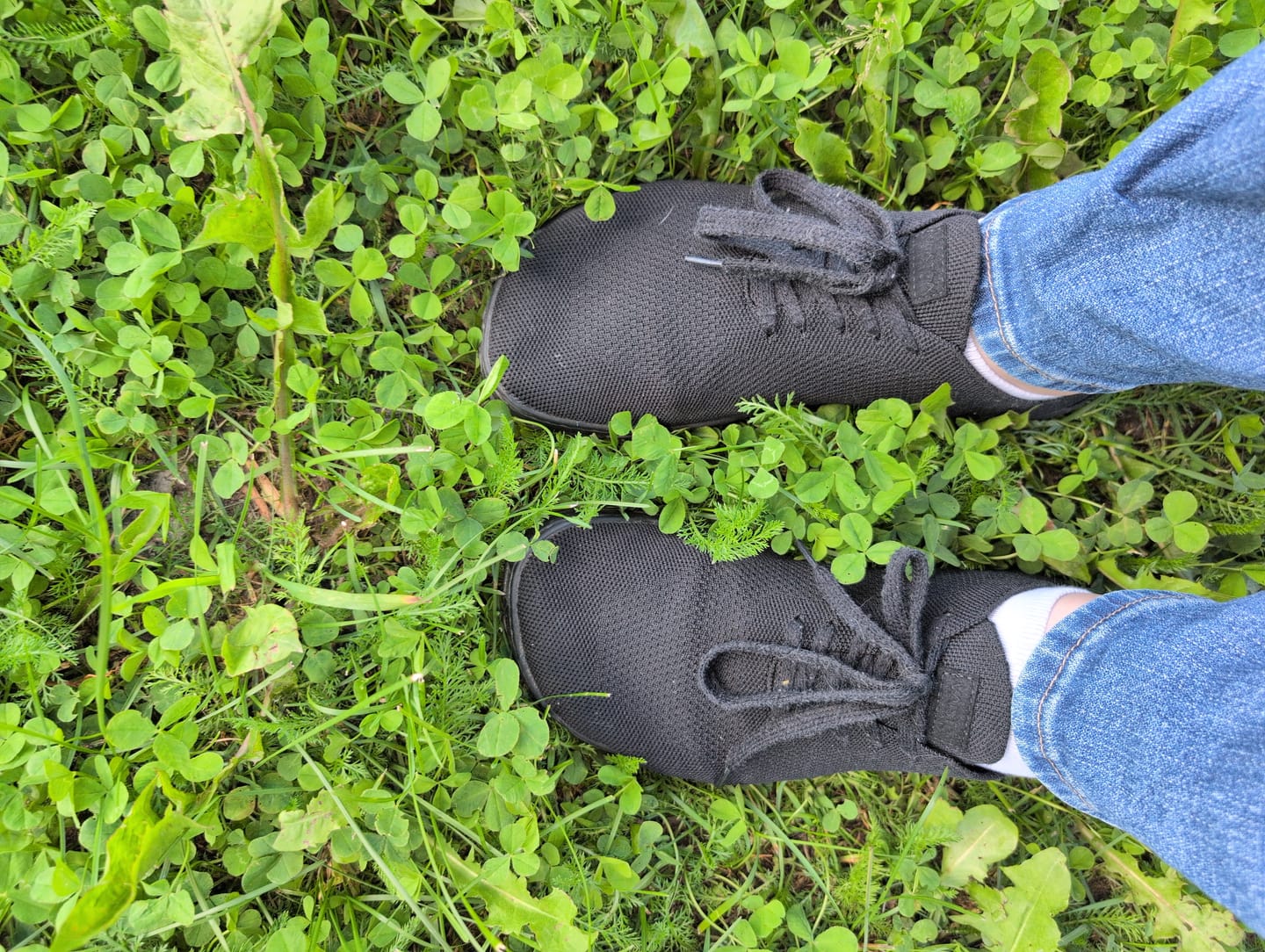 Customer photo review of Vaistoa Iloa | Knitted Barefoot Sneakers