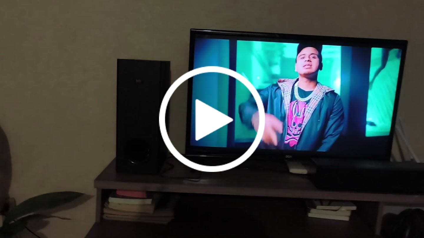 Customer video review of Barra De Sonido Soundbar Blik Surreal80 80W