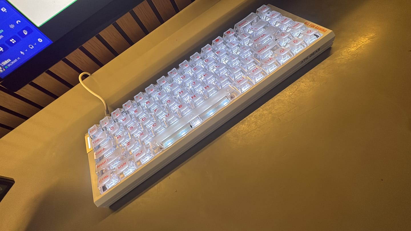Customer photo review of ATK RS6 Air Klavye (Manyetik Switch / HE)