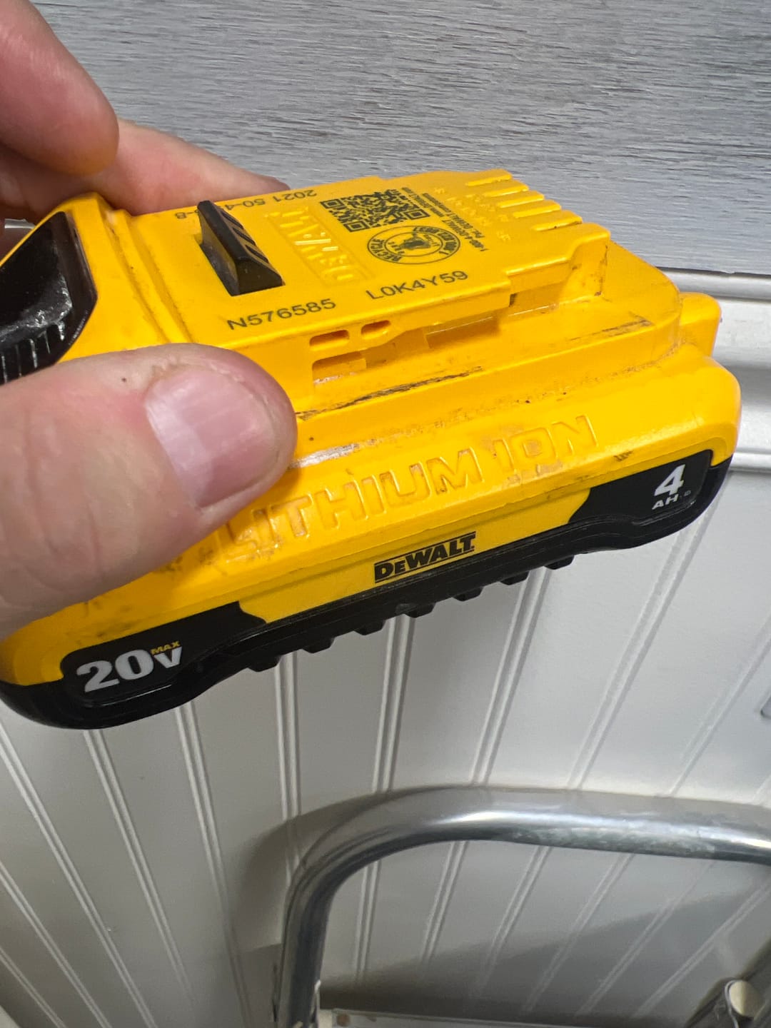 Customer photo review of Samsung 40T 21700 4000mAh 35A Battery