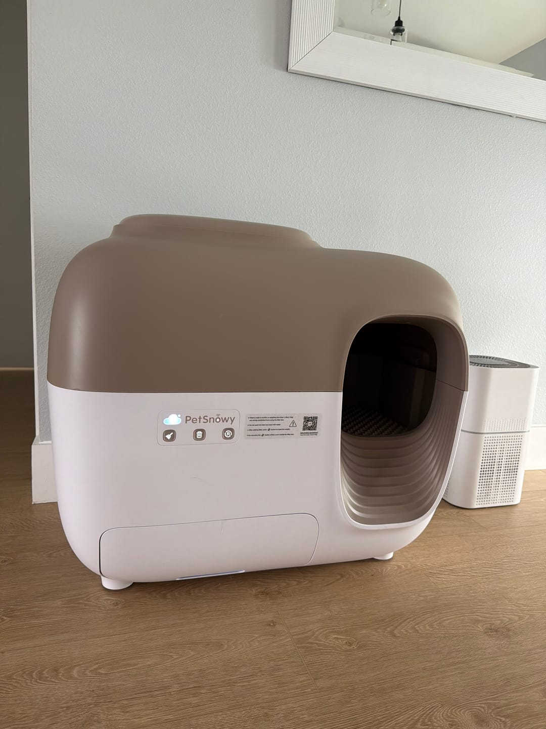 Customer photo review of Self-Cleaning Litter Box