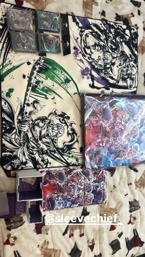 Customer photo review of Gear 5 Crew - Vers. 2 Holo Sleeves (70 PCS)