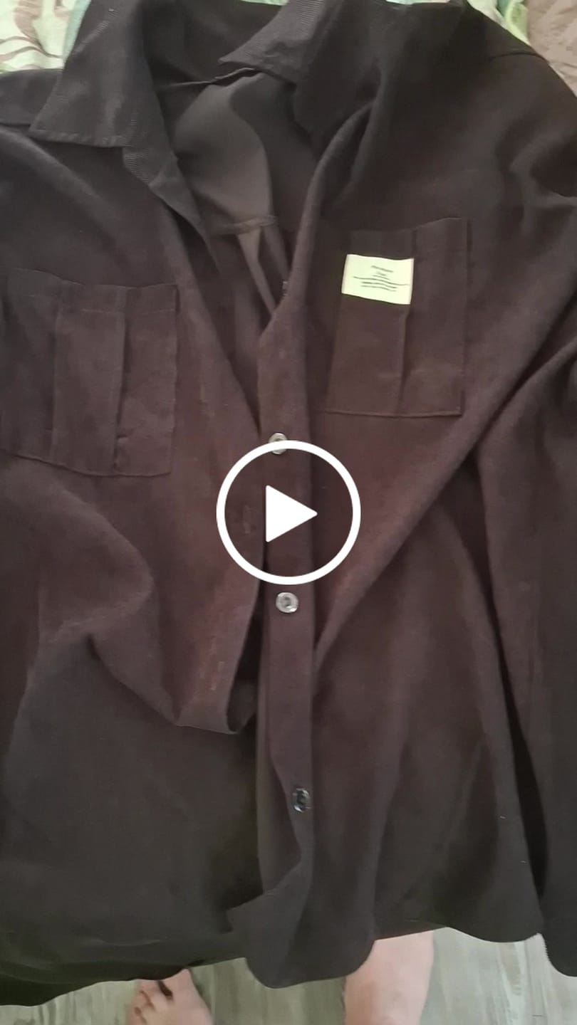 Customer video review of Комплект от рипсено кадифе