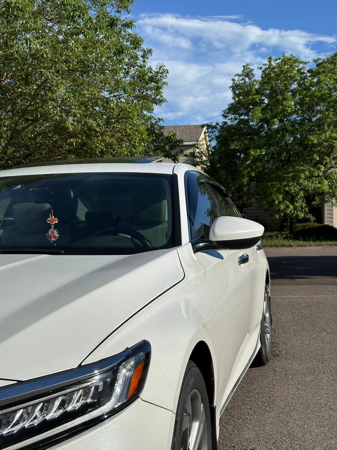 Customer photo review of 2018-2022 Honda Accord Sedan Window Visors Wind Deflectors Rain Guards