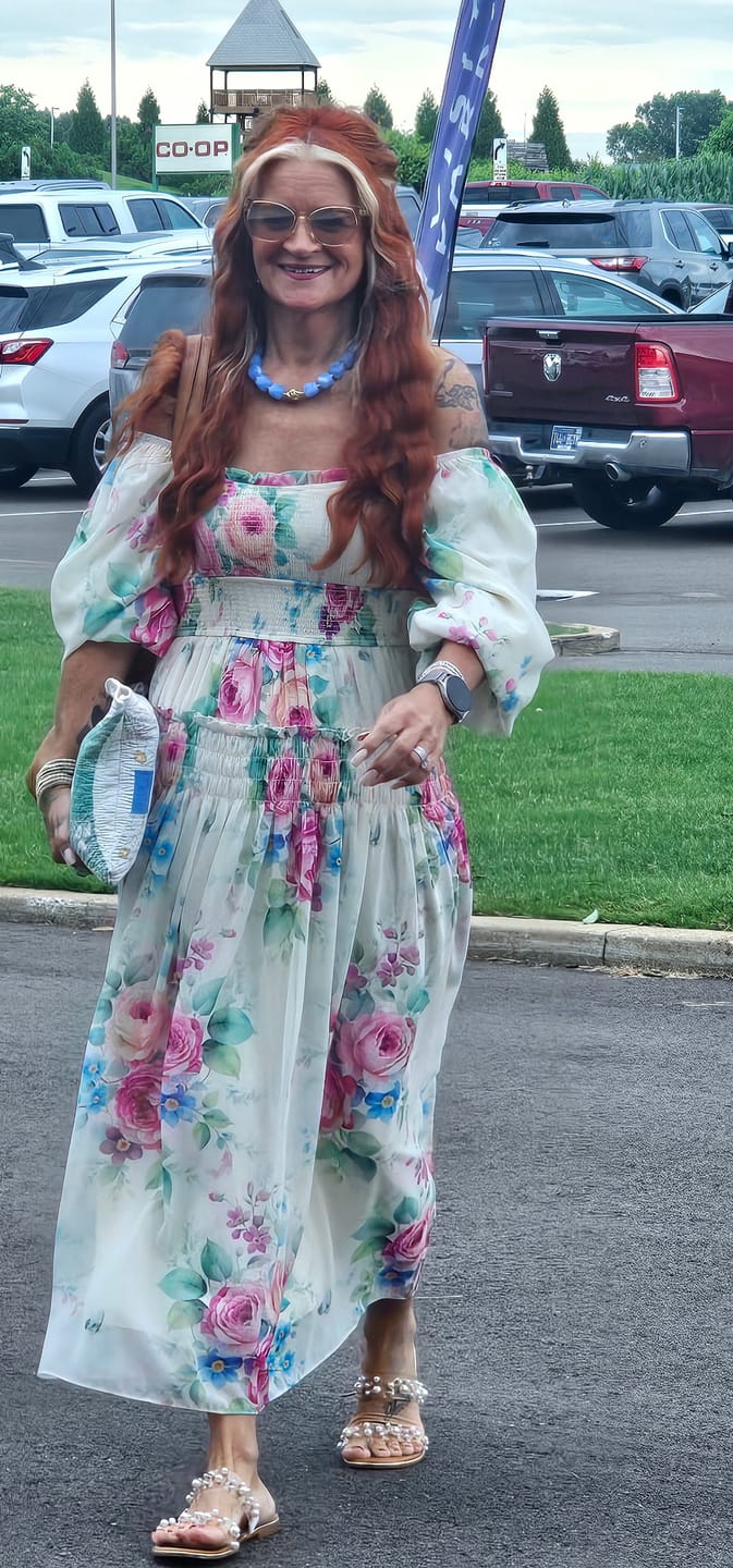 Customer photo review of Sunday Best Dress - Reg & Curvy