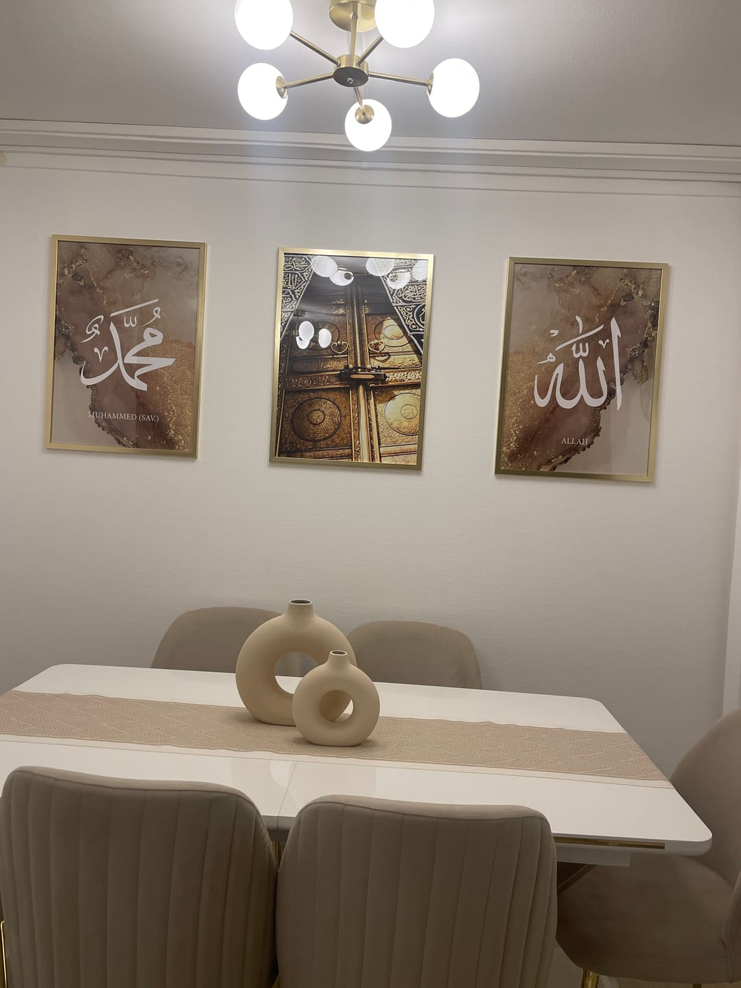 Customer photo review of Golden Kaaba - Set (Poster Set)