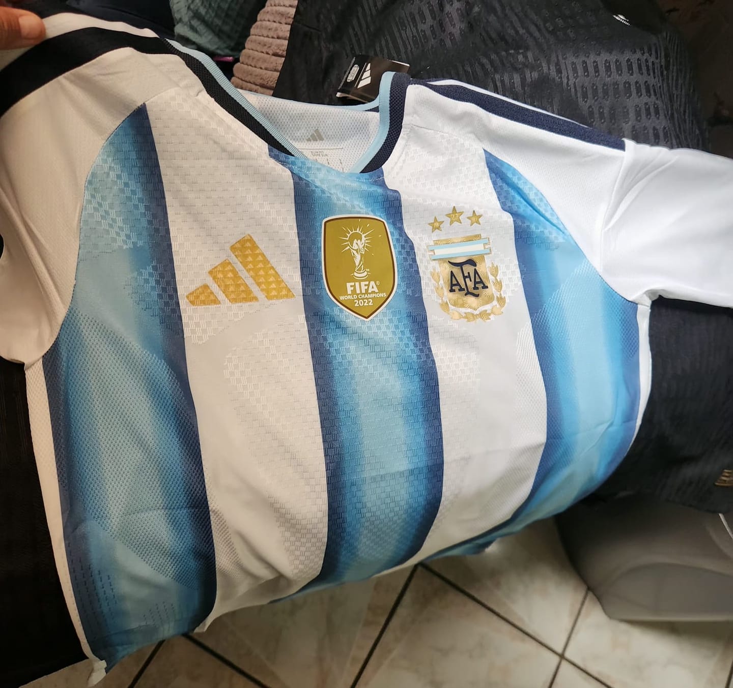 Customer photo review of Seleccion de Argentina 2026 Local Vers. Jugador