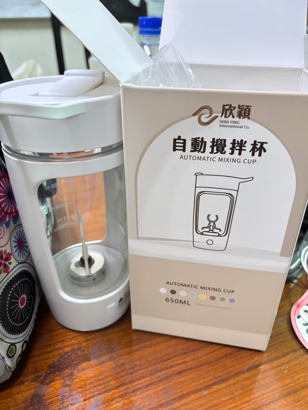 Customer photo review of 電動攪拌杯