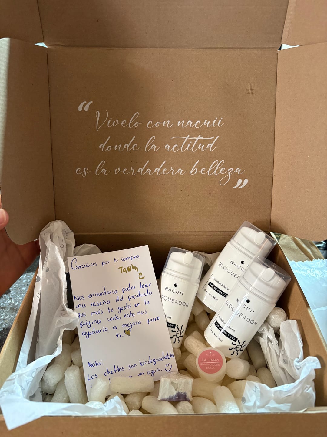 Customer photo review of Bloqueador Natural