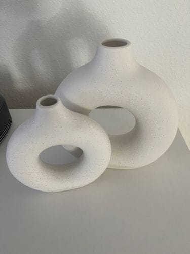 Customer photo review of Bloom Handmade Ceramic Vase