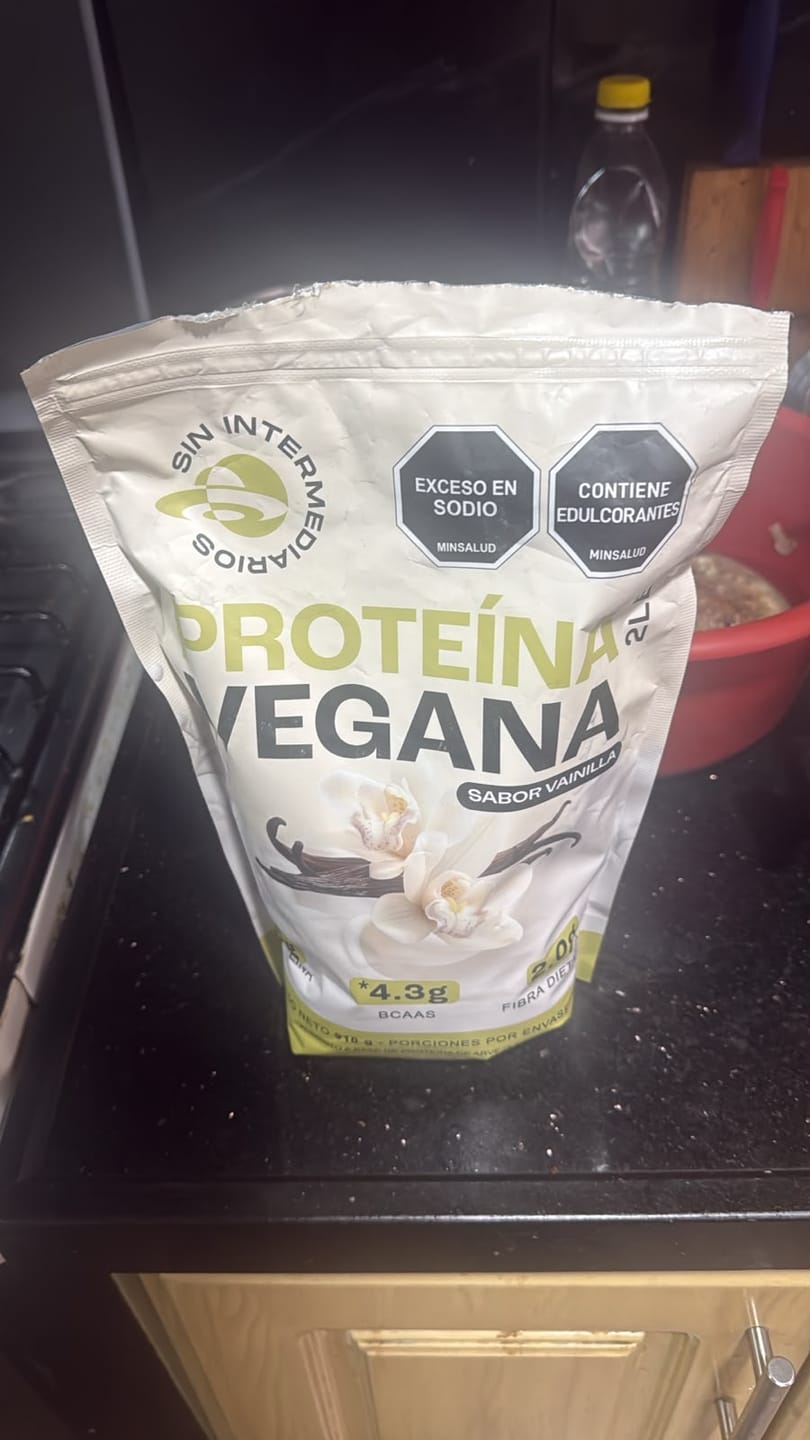 Customer photo review of Proteína Vegana