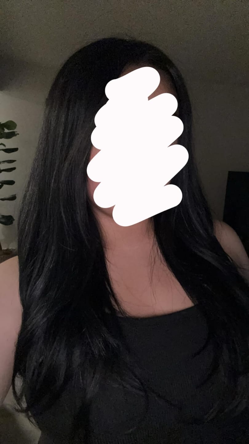 Customer photo review of Virgin Machine Weft Hair Extensions Brazilian 100% Human Hair Sew In Bundles Off Black (#1B)