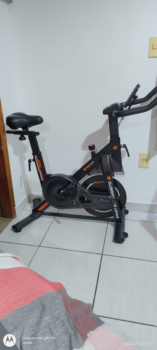 Customer photo review of Bicicleta Ergométrica Smart Bike Magnetic MegaGym