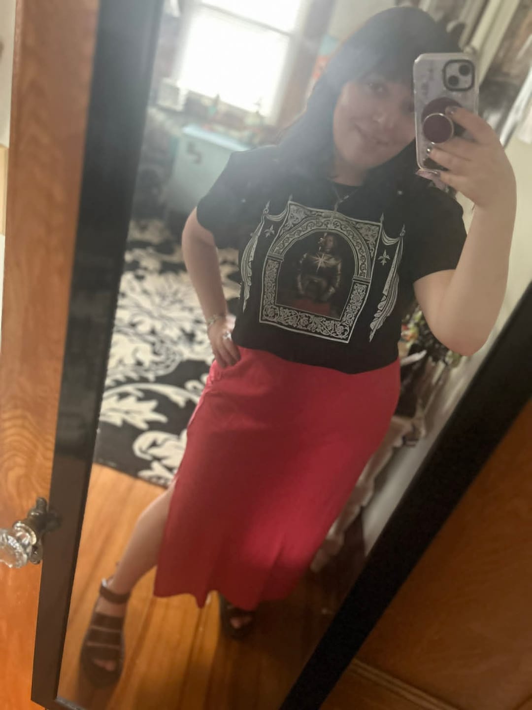 Customer photo review of Acceptance Crop Tee