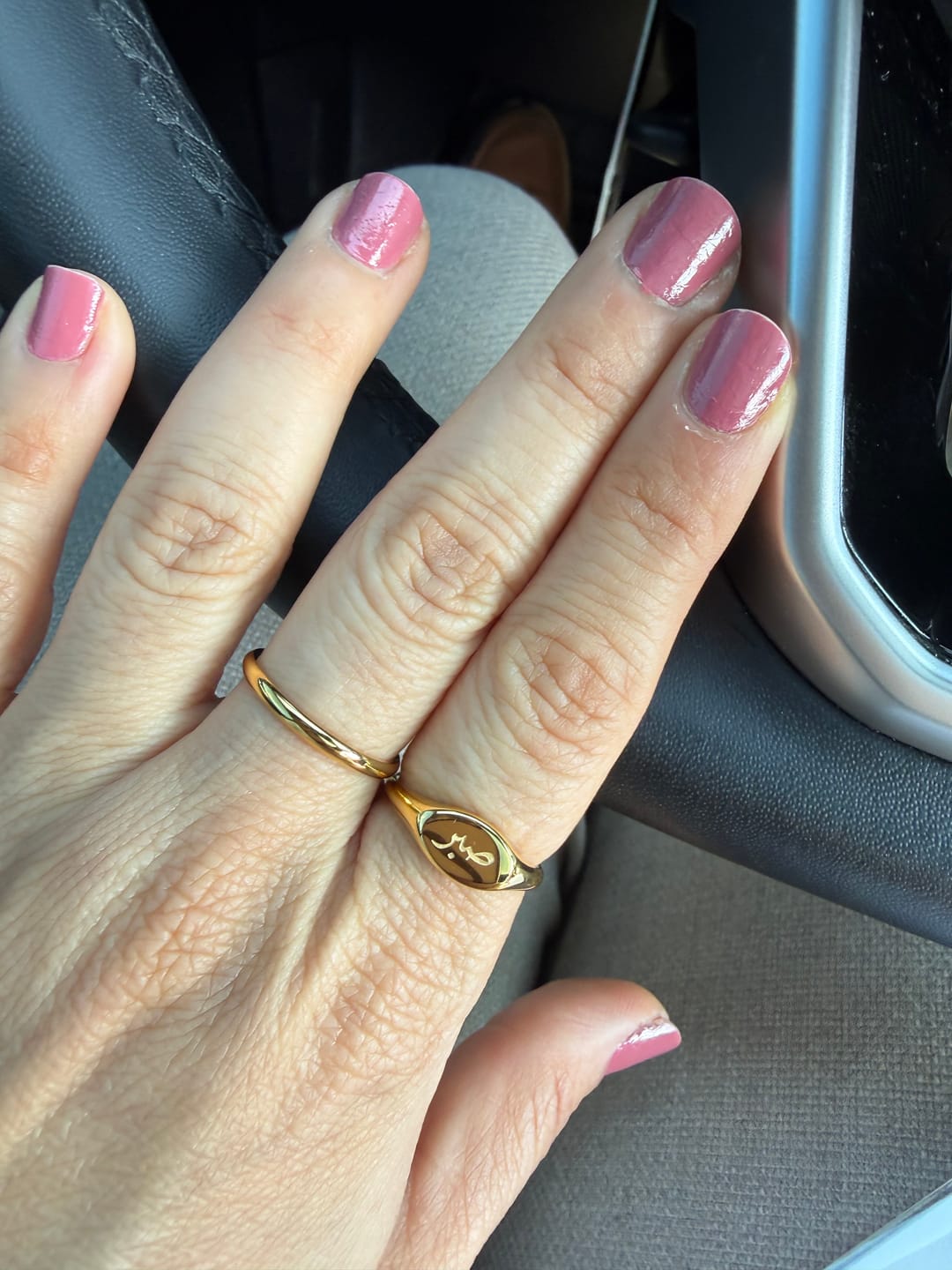 Customer photo review of Patience Ring
