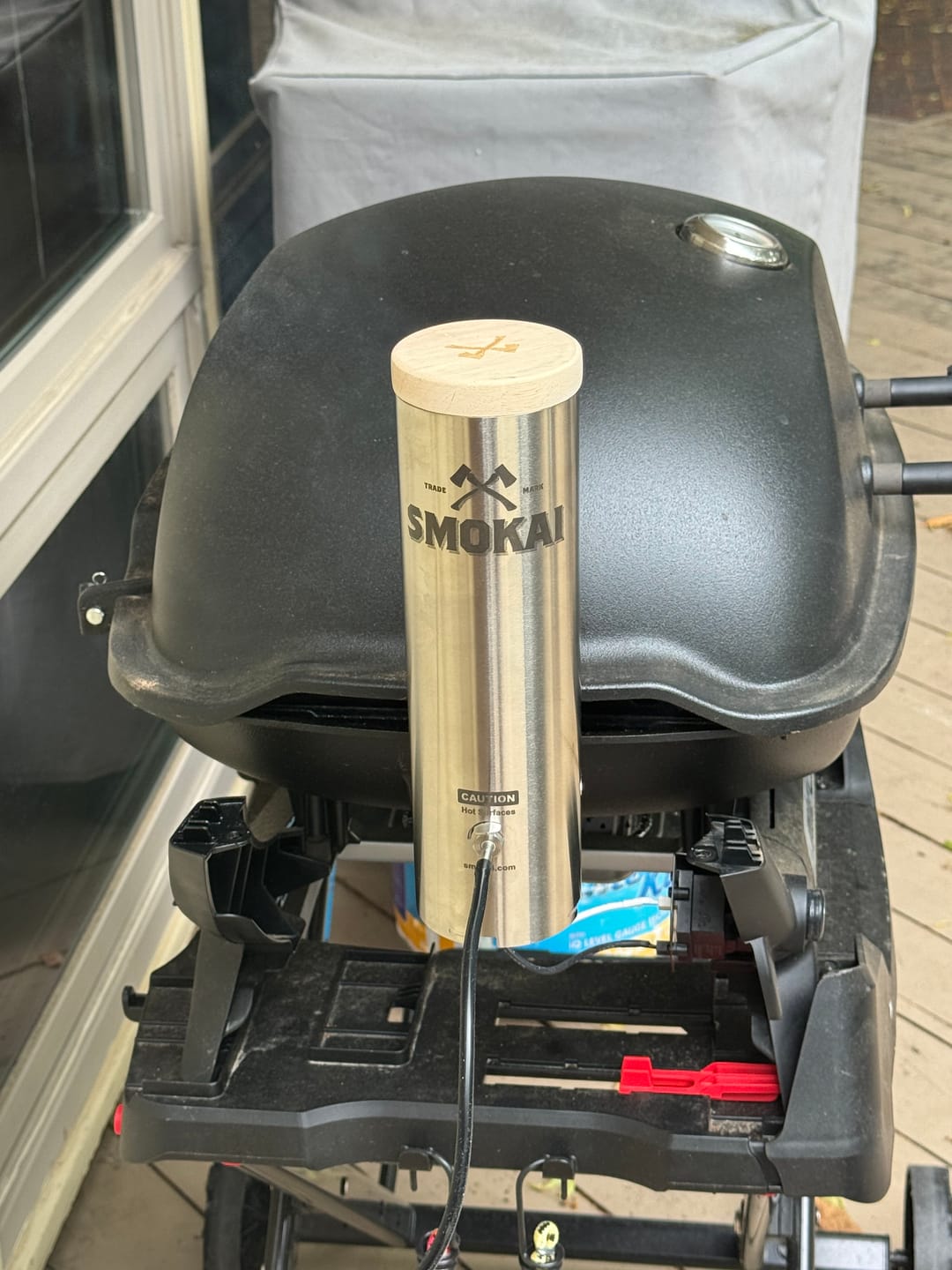 Customer photo review of Smokai Starter Kit for Weber® Q™