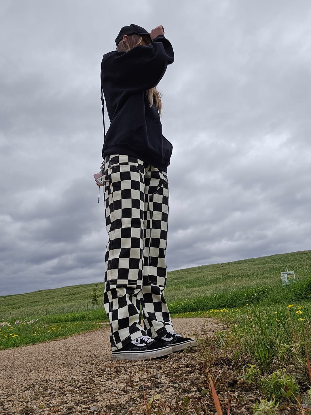 Customer photo review of Gravedigger Carpenter Pant - Checkered