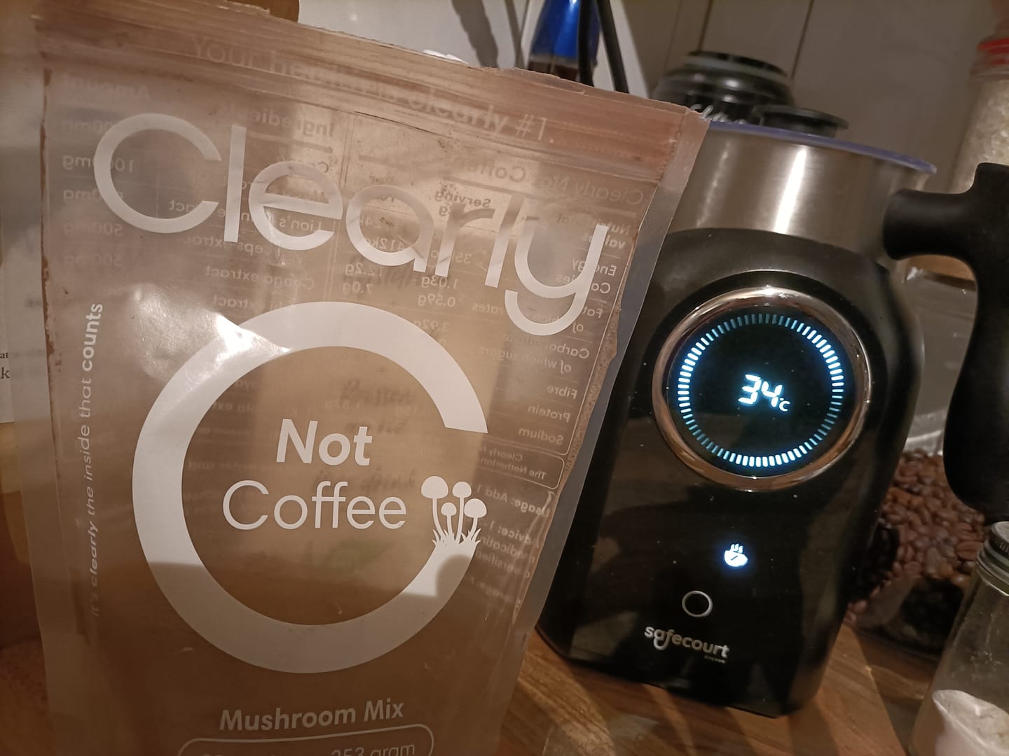 Customer photo review of Not Coffee