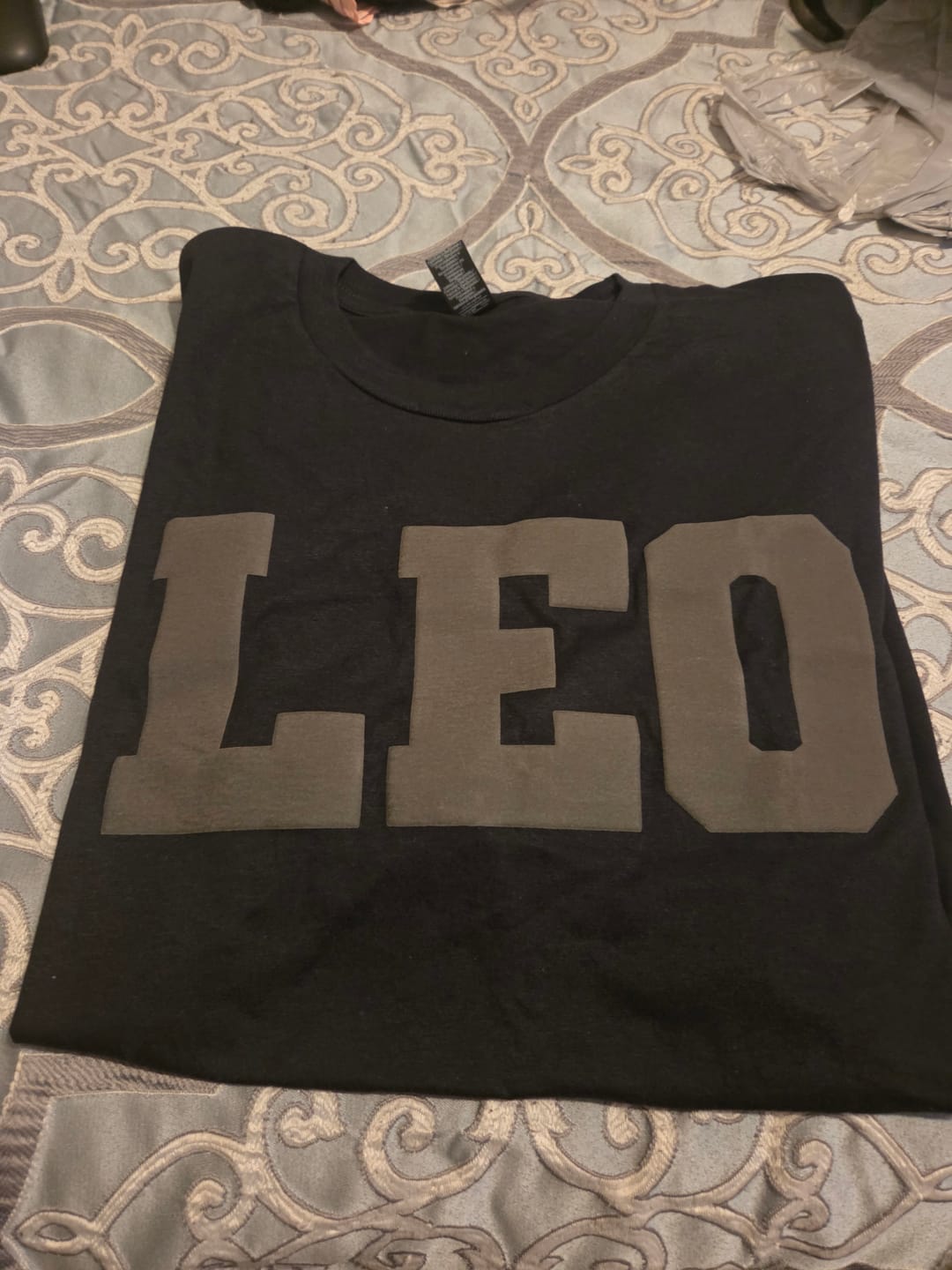 Customer photo review of Puff Leo (Off Black Puff Design)