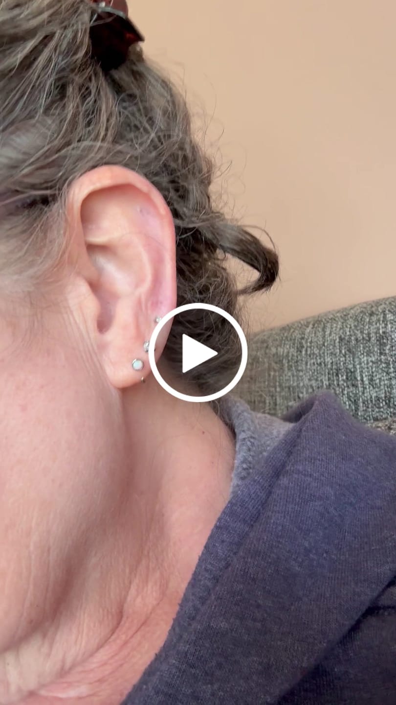 Customer video review of Stay Close Opal Hoops